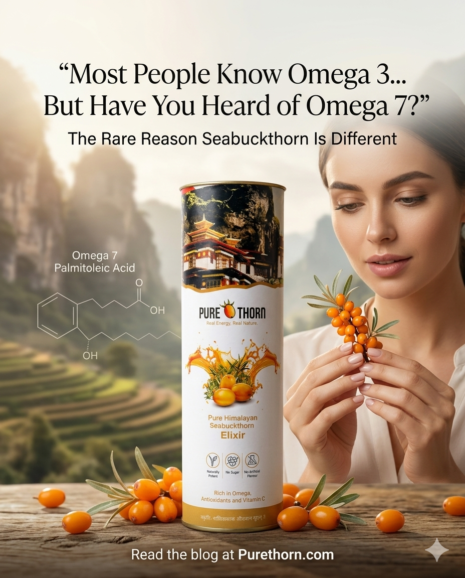 Why Seabuckthorn Is One of the Few Fruits With Omega 7 (And Why That’s Interesting)