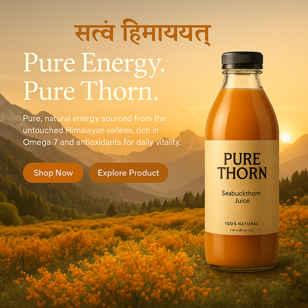 Pure Thorn - Seabuckthorn Juice 500 ml