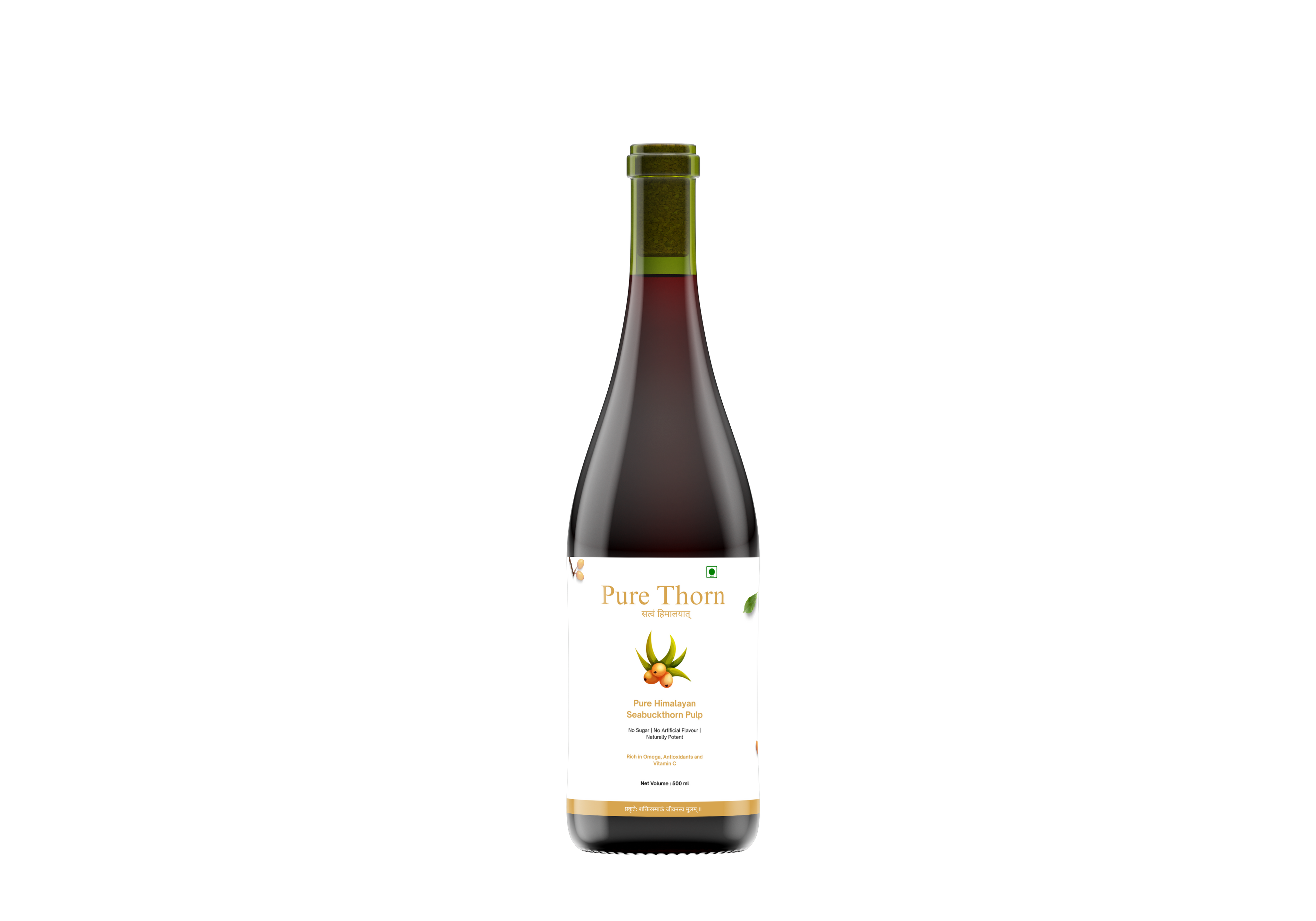 Pure Thorn - Seabuckthorn Juice 500 ml